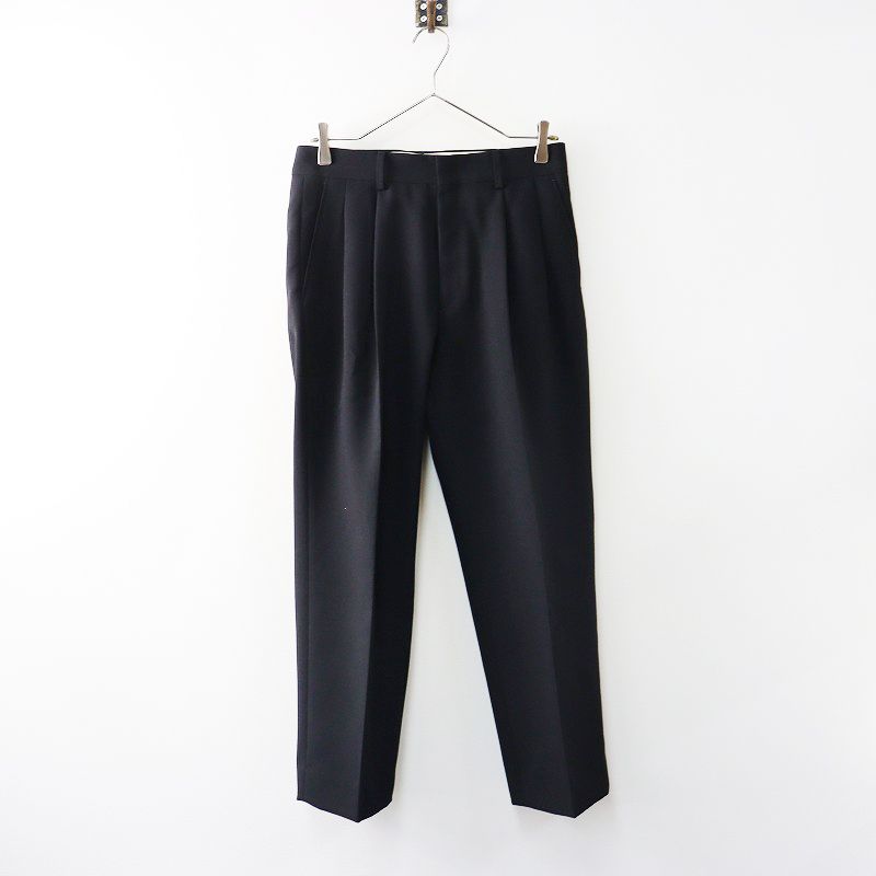 ザシンゾーン THE SHINZONE CHRYSLER PANTS 34 ブラック ツータック クライスラーパンツ スラックス 2400014620214