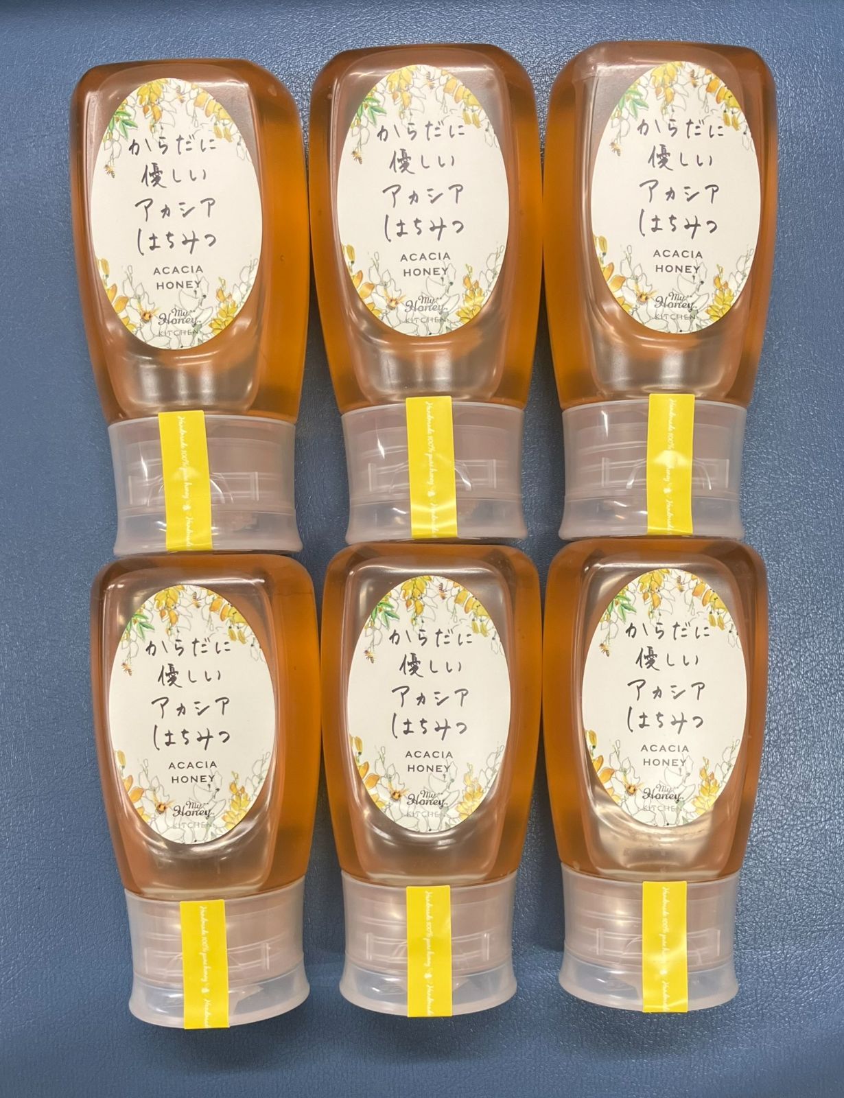 マイハニー アカシア生はちみつ チューブタイプ500g×4本 MY HONEY