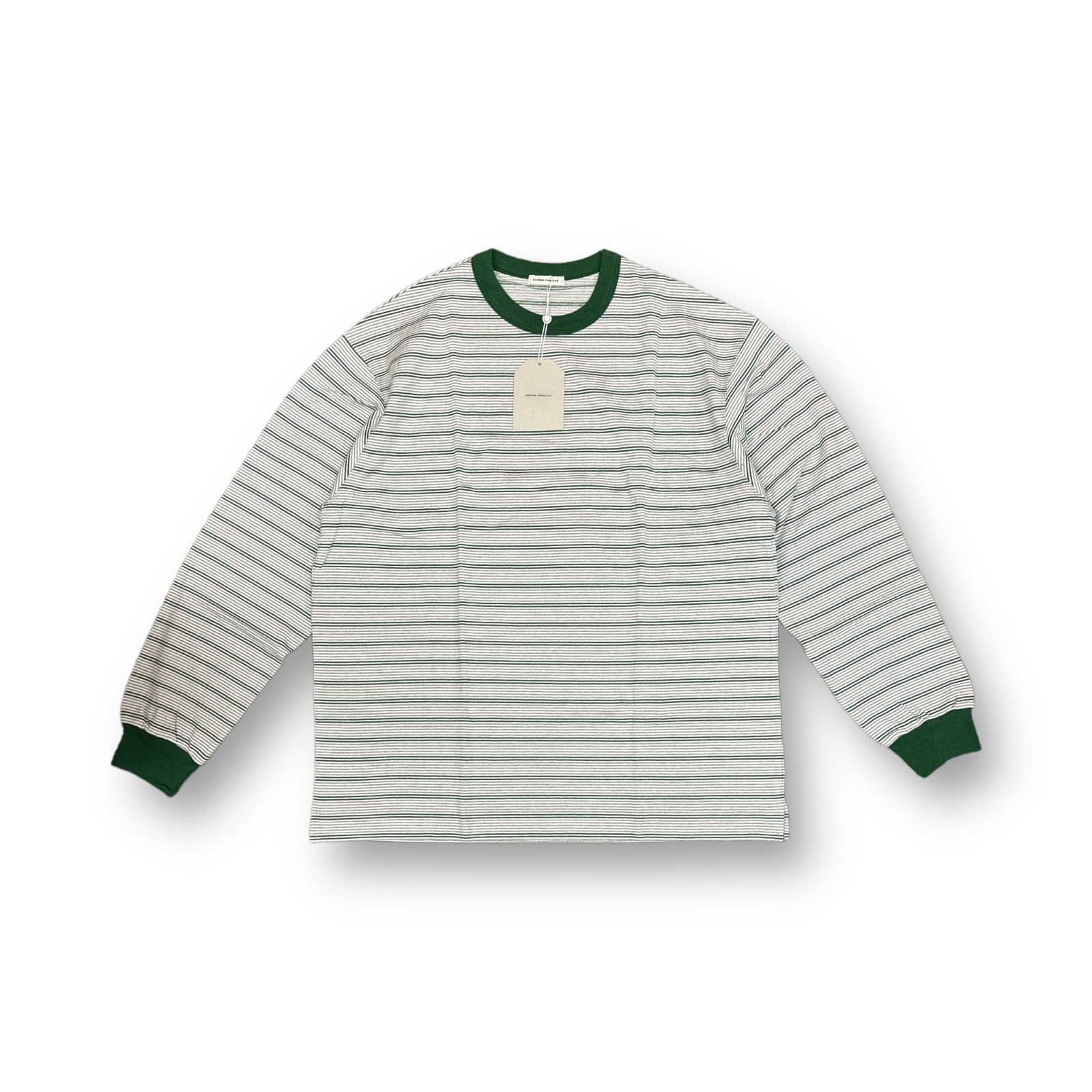 定価18700円 未使用品 UNIVERSAL PRODUCTS MULTI BORDER L/S T-SHIRT 