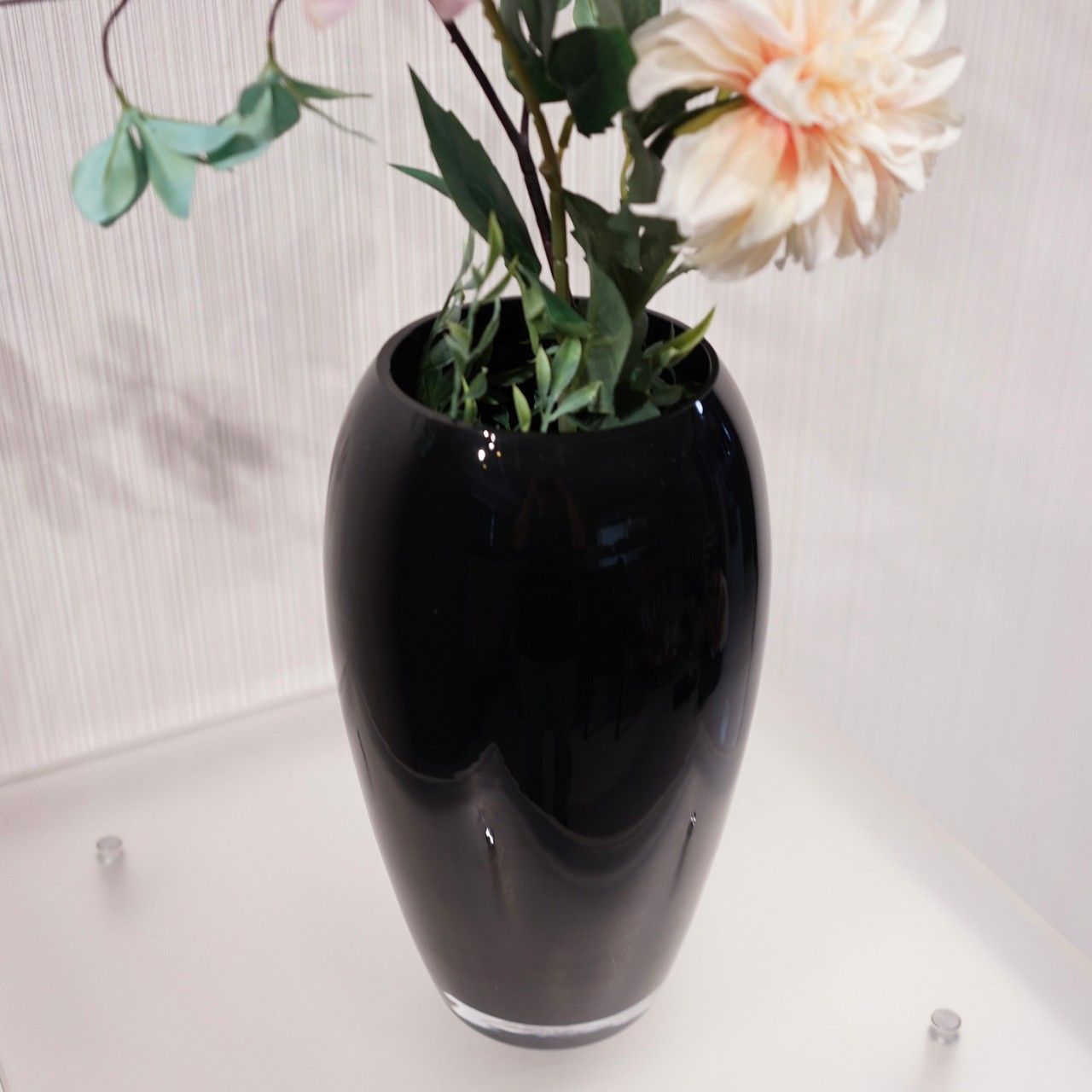 フラワーベース ブラック