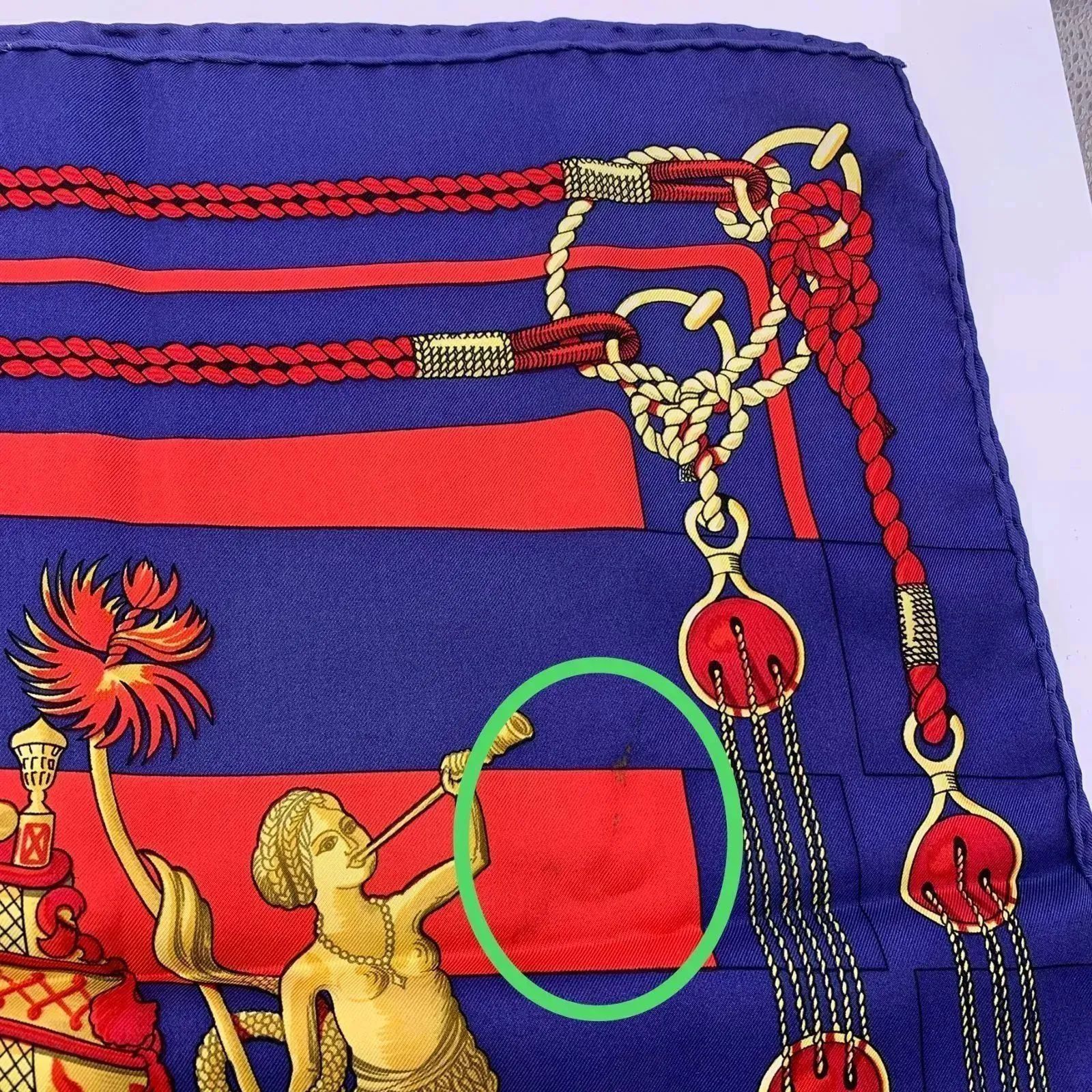 ▽HERMES エルメス カレ90 CHATEAUX D'ARRIERE - メルカリ