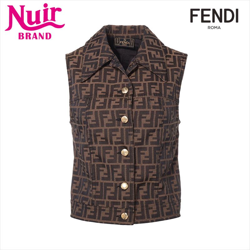 FENDI フェンディ ベスト ズッカ