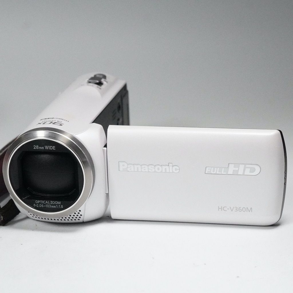 Panasonic パナソニック HC V 360 M ホワイト 返金保証 2340