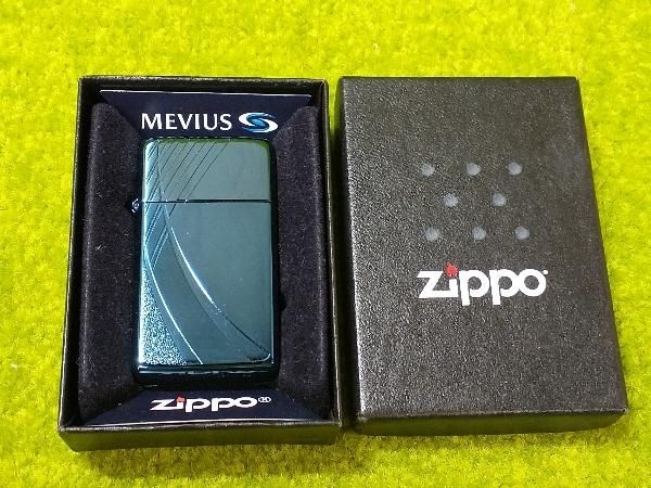 人気特価激安 Zippo 2014年製 MEVIUS ARMOR SLIM ジッポ メビウス アーマー たばこメーカー