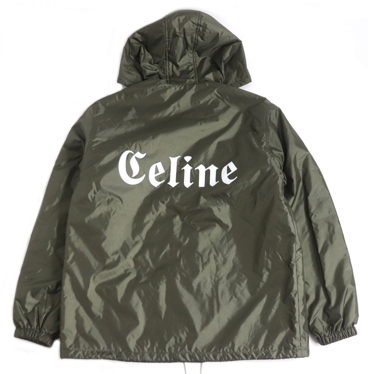 極美品□CELINE/セリーヌ 2W694495M ロゴプリント 裏地キルティング