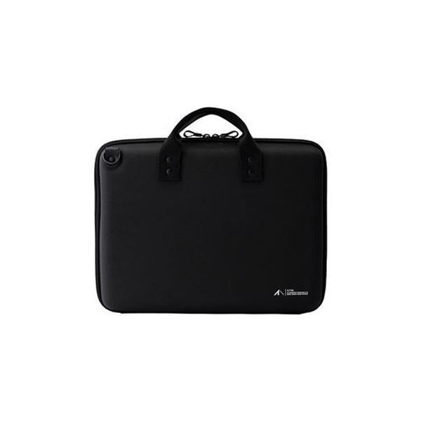 まとめ LIHITLAB ハードシエルバッグ L A-7755-24ブラック ×3セット