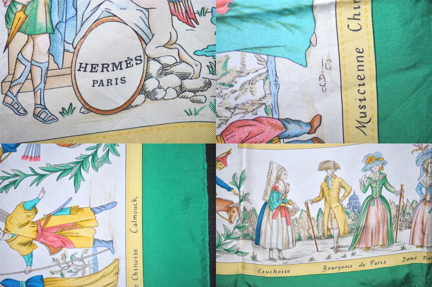 HERMES エルメス カレ 90 スカーフ 
