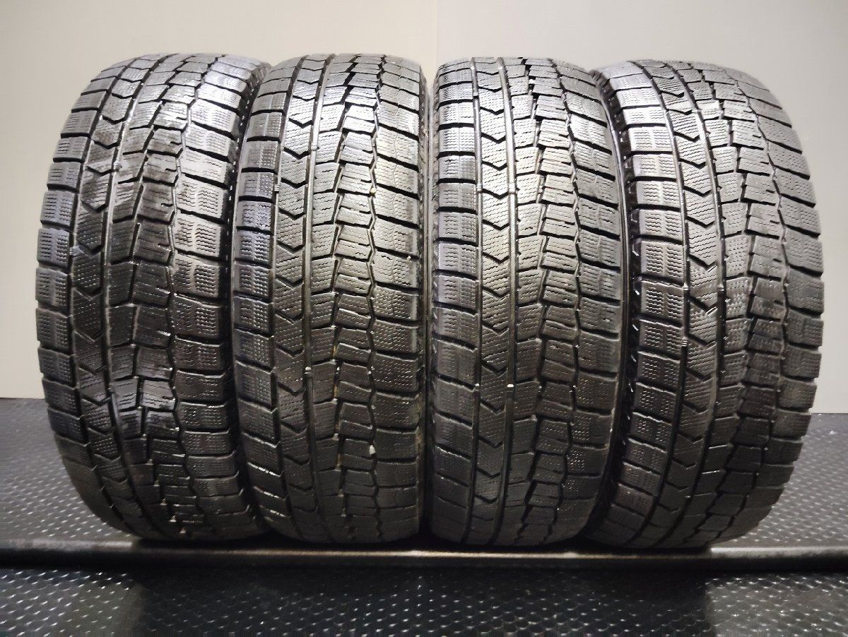 DUNLOP WINTER MAXX WM02 205 60R16 16インチ スタッドレス 4本 23年製 バリ溝 ステップワゴン ヴォクシー ジューク プリウスα等 KTG399