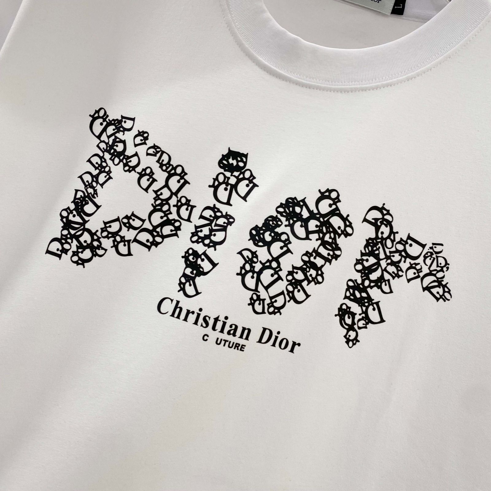今日特価】DIOR ディオール 25SS プレミアムロゴプリント T