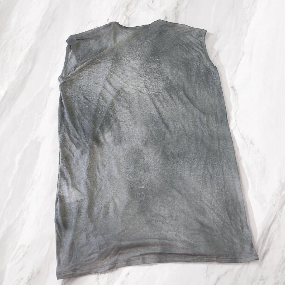 Helmut Lang ヘルムートラング Y2K ノースリーブ Sレーヨン 人気 NICORILABO_COM