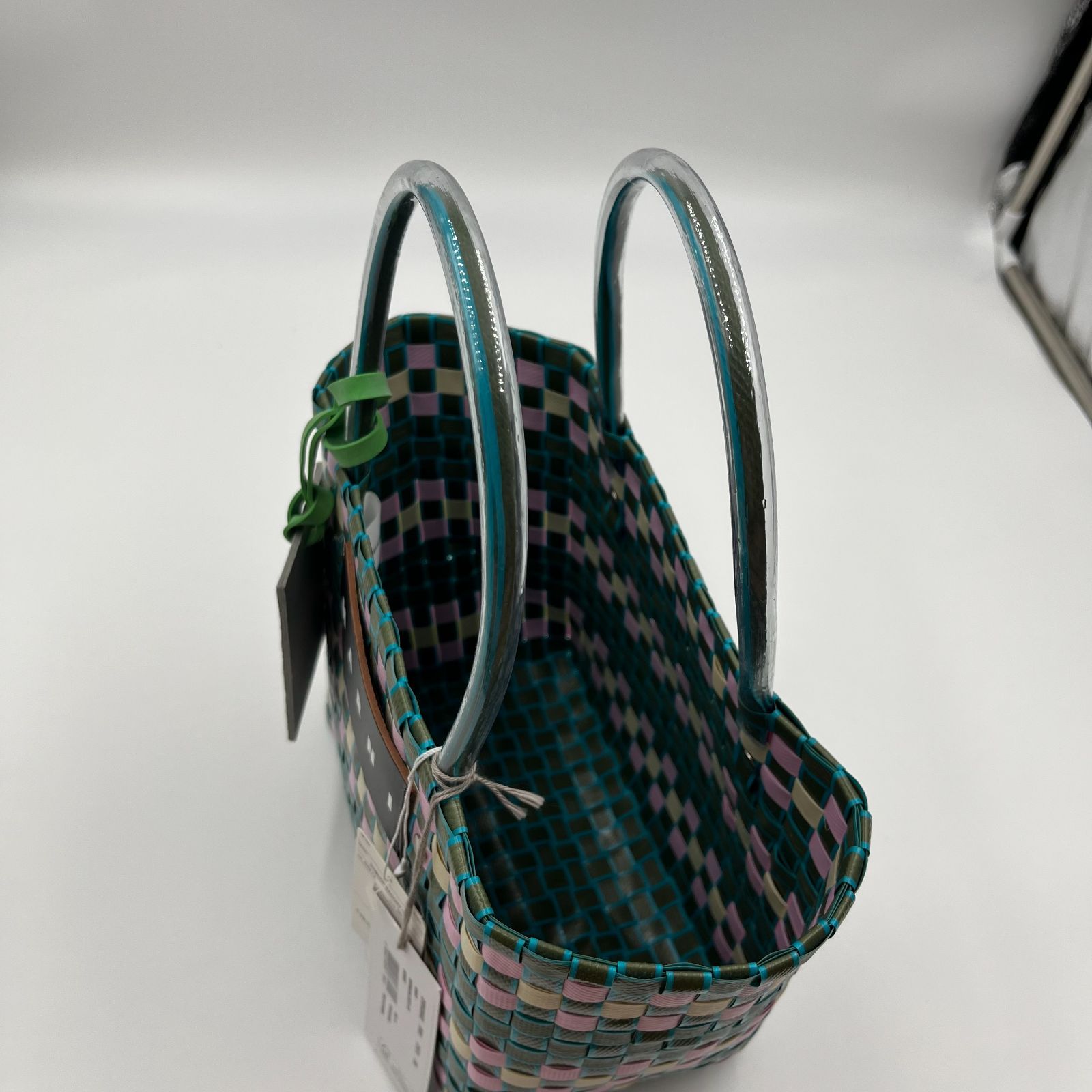 美品】国内正規品 MARNIマルニマーケット ピクニックバッグ モザイク 