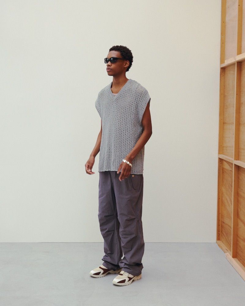 新品 Jieda ジエダ メッシュ ニット ベスト KNIT VEST 24SS 未使用 Jieda ジエダ メッシュ ニット ベスト Jie-24S-KN03 KNIT