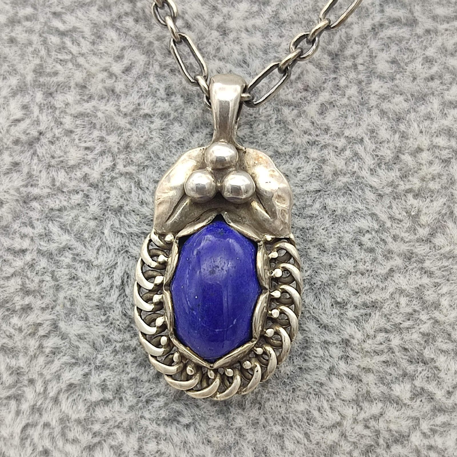 美品】Georg Jensen ジョージジェンセン 1992 イヤーペンダント