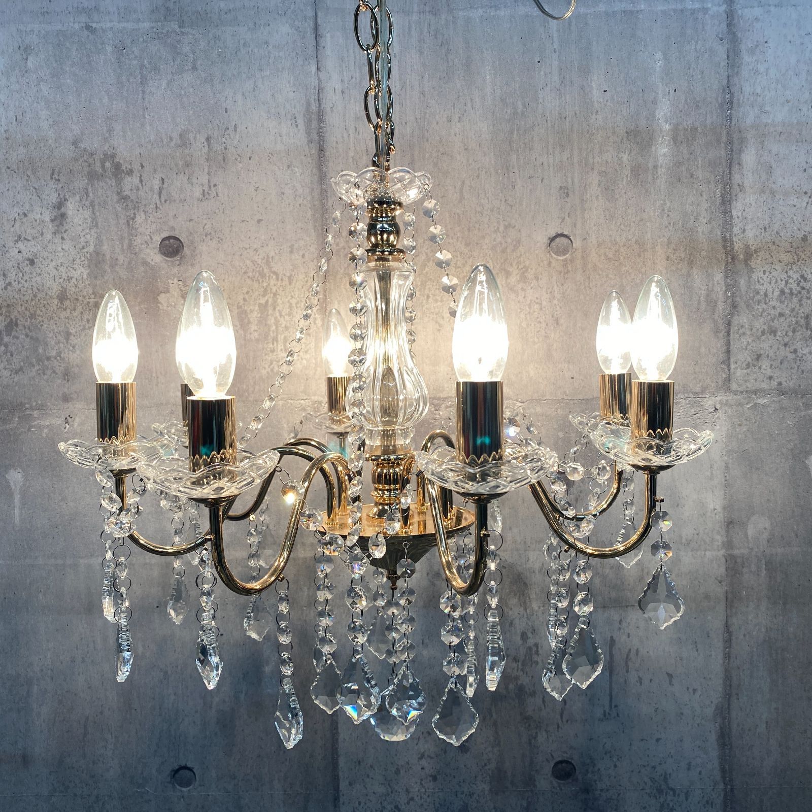 Francfranc シャンデリア 8灯