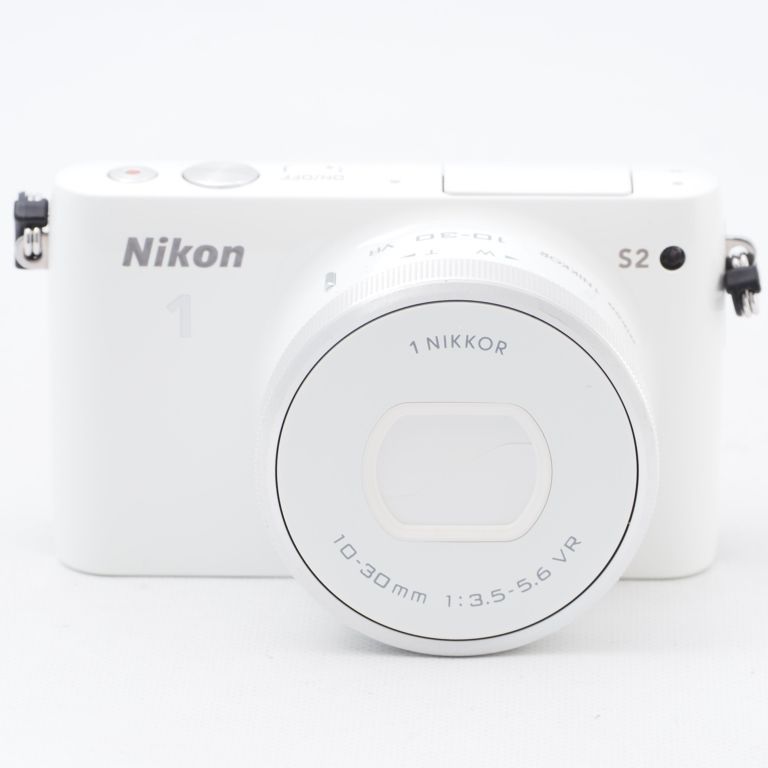売り出し割引 Nikon ニコン 1 S2 ホワイト ミラーレス一眼カメラ