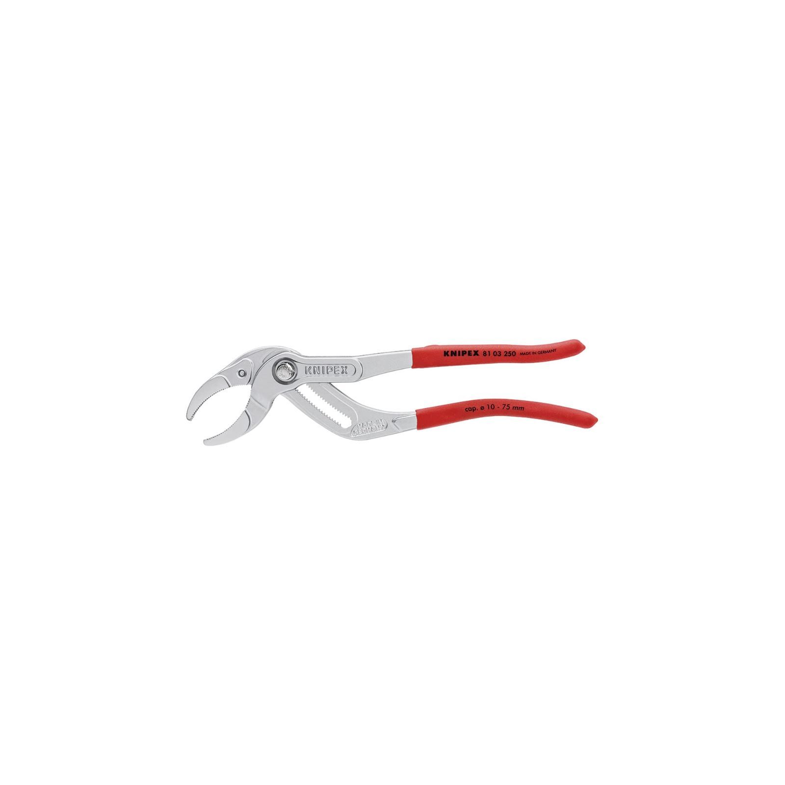 レッド/ブラック クニペックス KNIPEX クニペックス パイププライヤー 8103-250