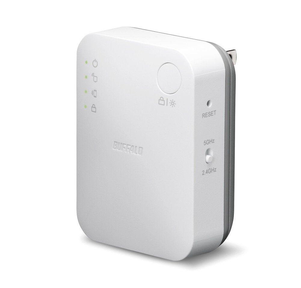 【数量限定】11ac WEX-733DHP 433+300Mbps 中継機 コンセント直挿しモデル 無線LAN 【iPhoneX/iPhoneXSシリーズ WiFi メーカー動作確認済み】 BUFFALO