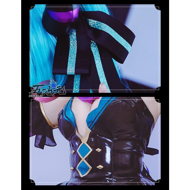 新発売 火花 ボーカロイド コスプレ 初音ミク 小悪魔 衣装 尻尾