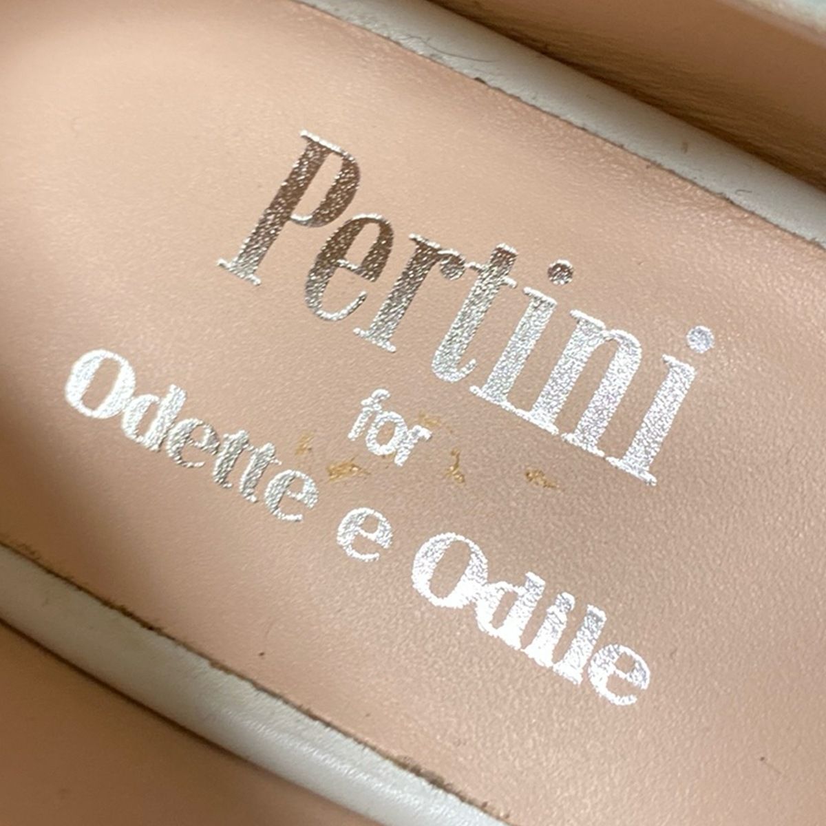 Pertini(ペルティニ) ローファー 37 レディース美品 - 白 FOR