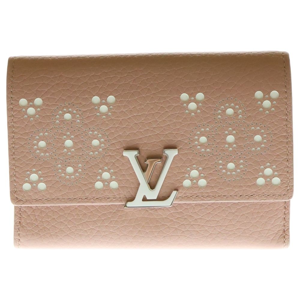 ルイヴィトン　ポルトフォイユ カプシーヌ トリヨンレザー 三つ折り財布 LOUIS VUITTON (ルイヴィトン) ポルトフォイユ・カプシーヌ