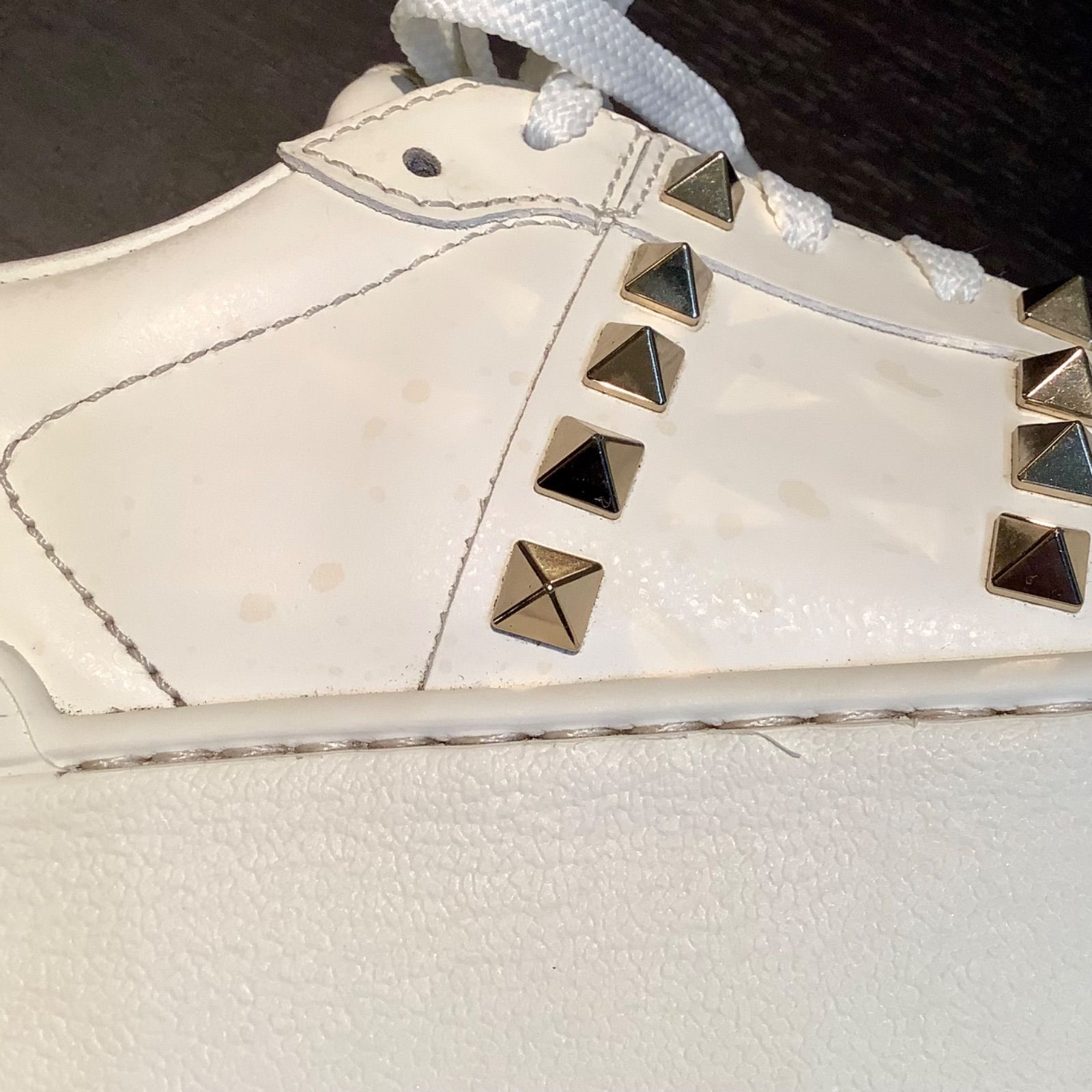 ヴァレンティノ VALENTINO GARAVANI ロックスタッズ 厚底 スニーカー