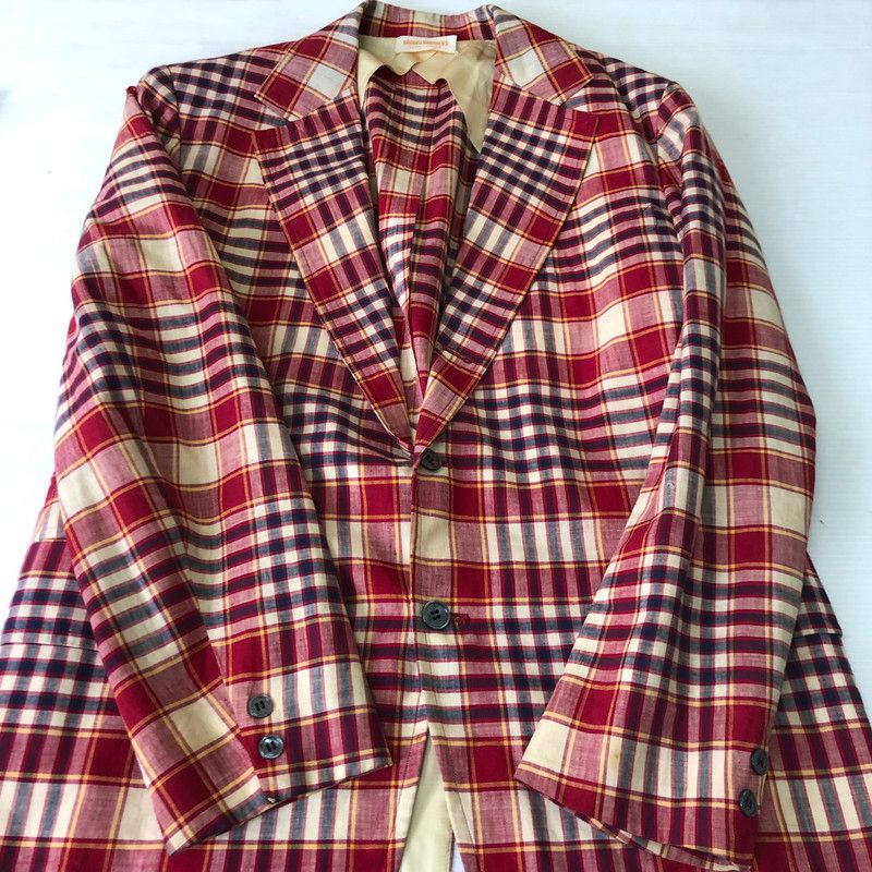 中古品】Brooks Brothers ブルックスブラザーズ MADRAS CHECK JACKET
