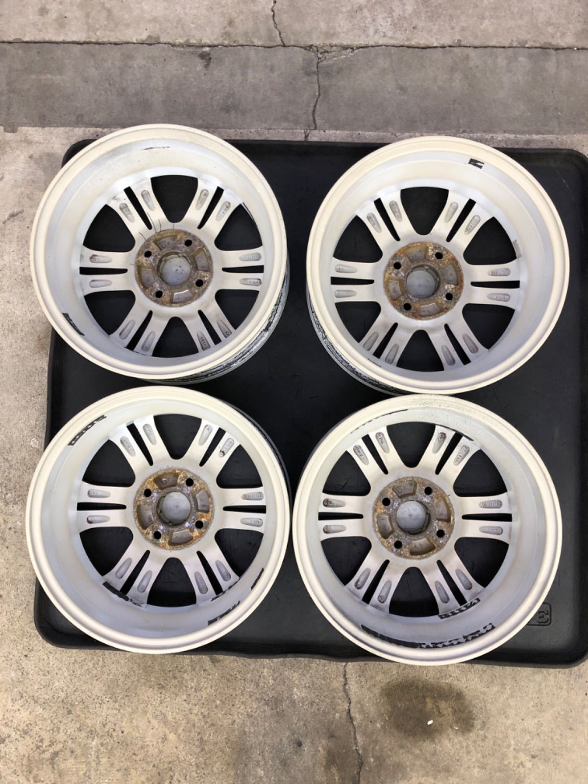 白ホイ ホワイト ホンダ 純正アルミホイール N-BOX N/ N-ONE N-WGN