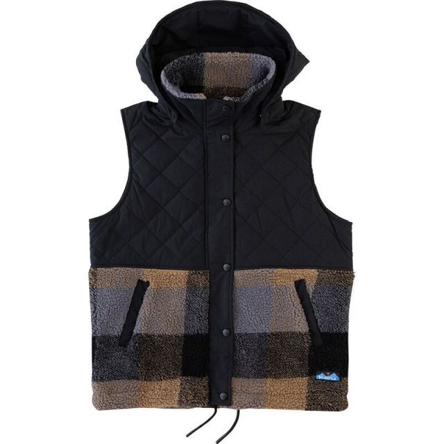 送料無料 カブー レディース ベスト トップス Luna Peak Hooded Vest - Women s Nightshade Plaid