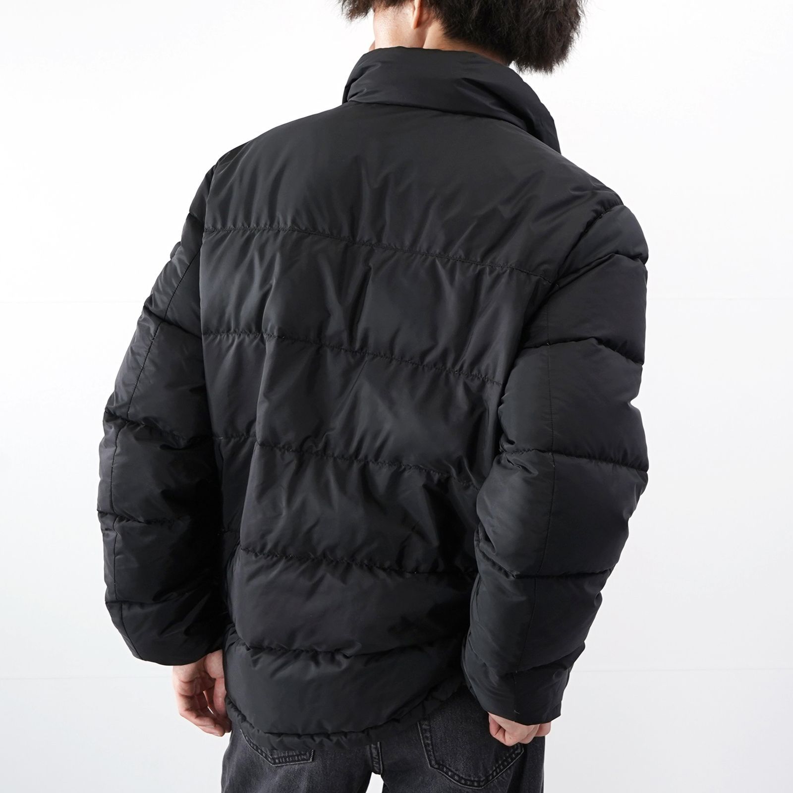 PRADA プラダ ダウンジャケット BLACK SGY091 - メルカリ