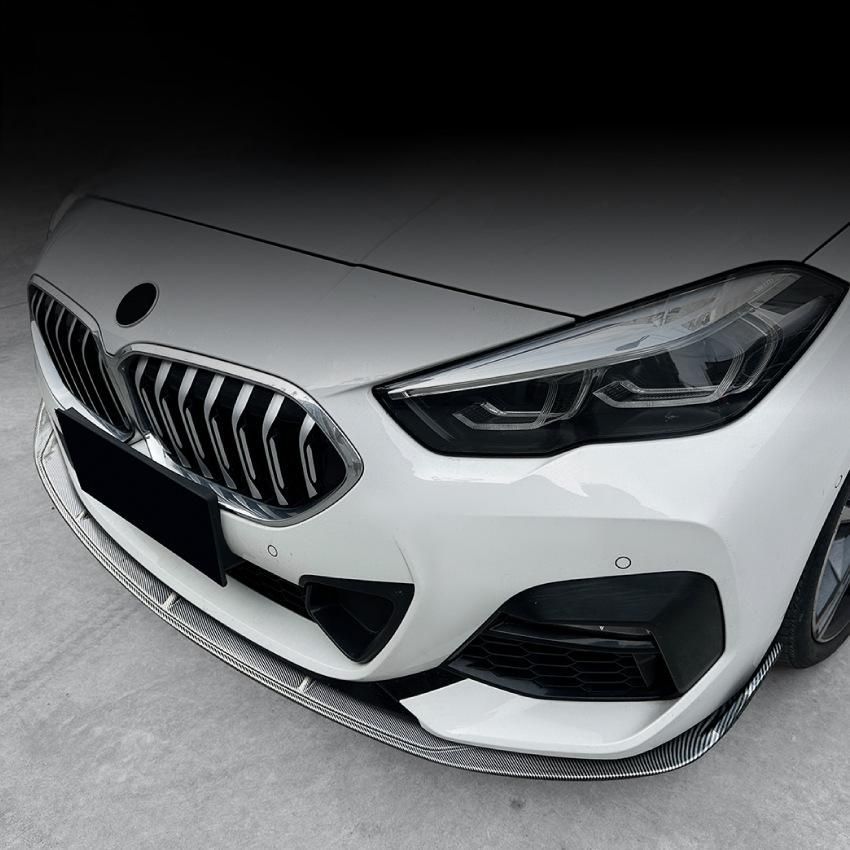 BMW 2シリーズ F44 Sport 2020- 式 カーボン調 一体型フロントリップ スポイラー エアロ 外装 カスタム 9.22