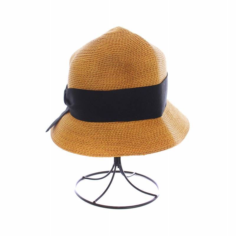 フォクシーFOXEY 麦わら帽子 リボン FOXEY BOUTIQUE ストローハット