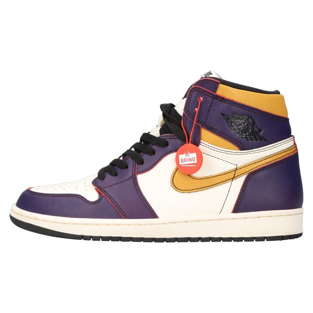 NIKE (ナイキ) AIR JORDAN 1 RETRO HIGH OG DEFIANT LAKERS CD6578-507