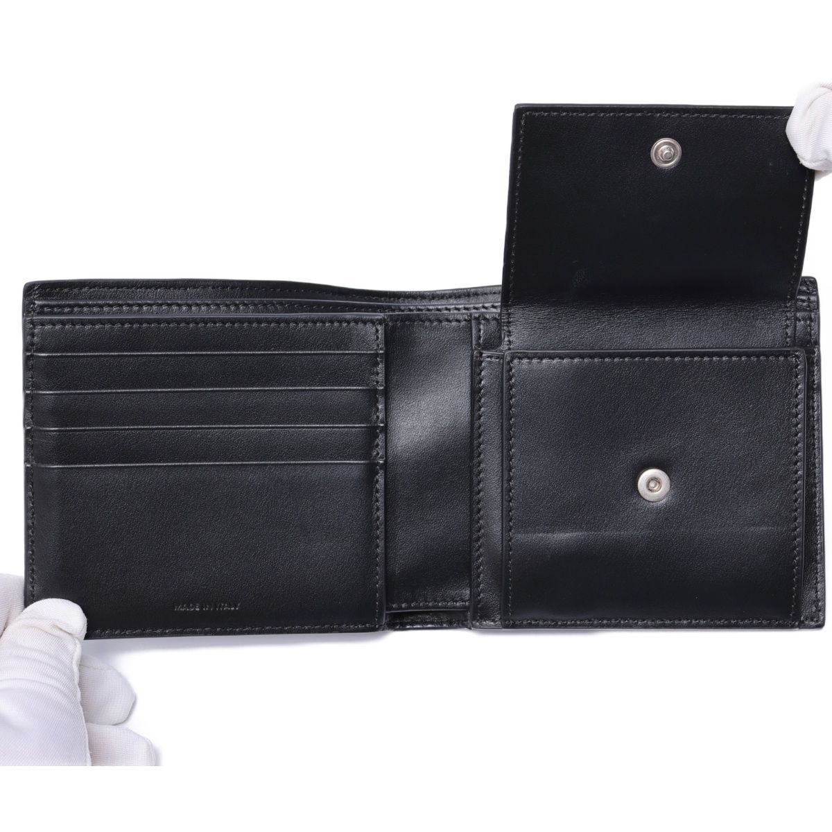 ★美品★CELINEセリーヌ バイフォールドウォレット ２つ折り財布 ブラック 楽天市場】CELINE セリーヌ 二つ折り財布 Bi-fold Wallet with Coin