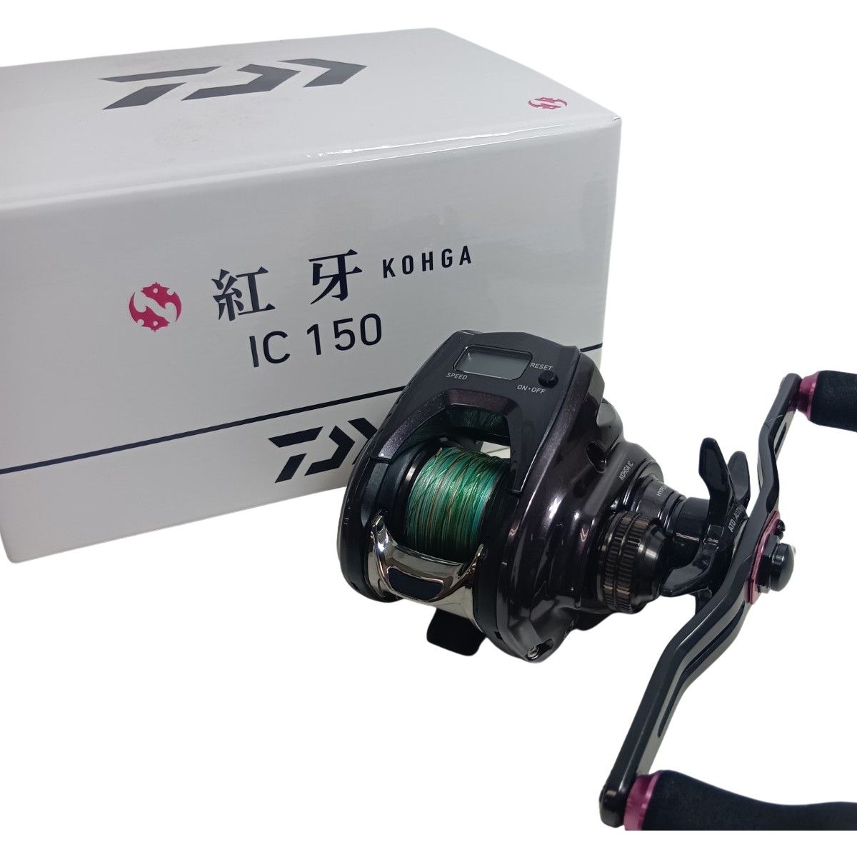 DAIWA ダイワ 120626 釣り用品 リール ベイトリール 21コウガ IC 150 程度B