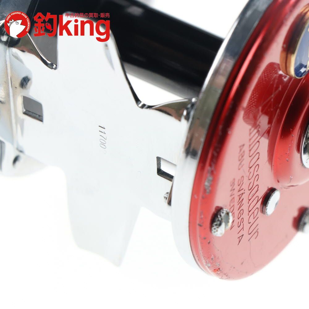 AbuGarcia - 【中古】 アブガルシア Ambassadeur アンバサダー 8000 Big A 赤アブ   /P027M AbuGarcia - 【中古】 アブガルシア Ambassadeur アンバサダー