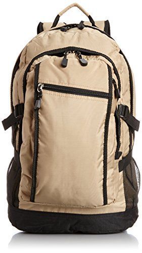 ベージュ [アールブイスポーツ RV SPORTS 大容量バックパック Dパック(約21L) 3R75-01 ベ (ベージュ)