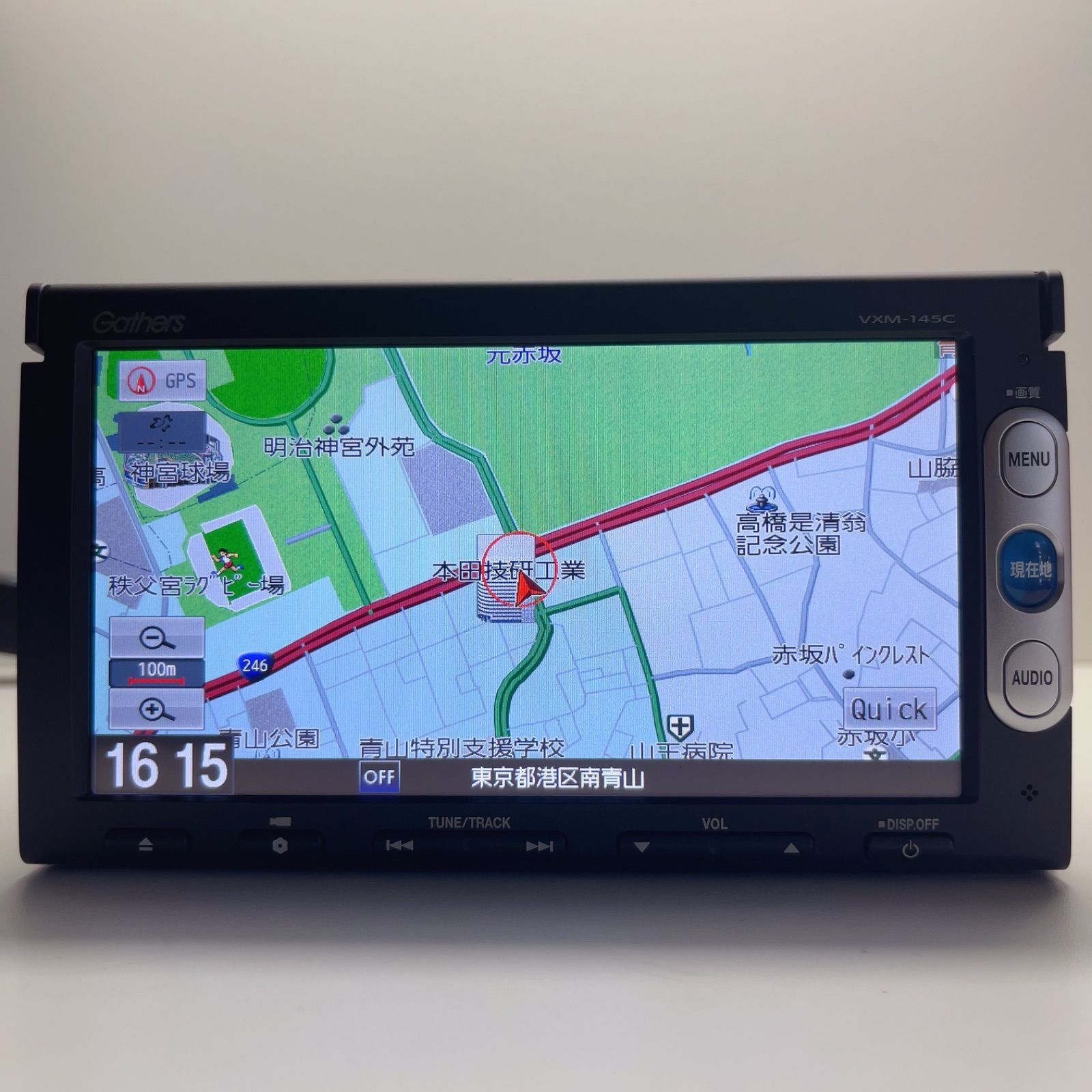 HONDA 純正 ナビ ギャザーズ Gathers VXM-145C タッチパネル正常 ホンダCD BLUETOOTH機能 最新地図AM FM -  メルカリ