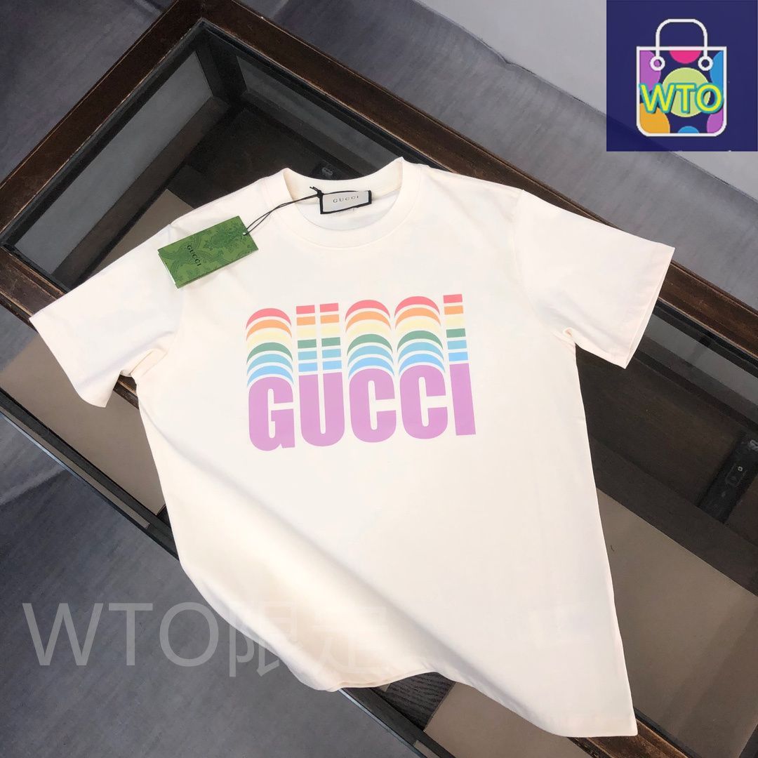 お値下げ。GUCCI Tシャツ GUCCI プリント コットンジャージー Tシャツホワイト | GUCCI公式