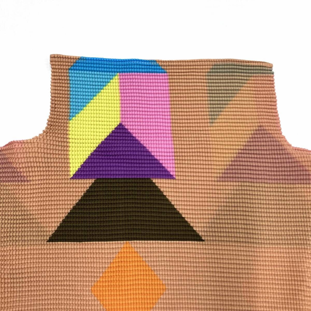 me ISSEY MIYAKE ミーイッセイミヤケ MI41FJ531 24SS PUZZLE ハイネックプリーツ 長袖カットソー NICORILABO_COM