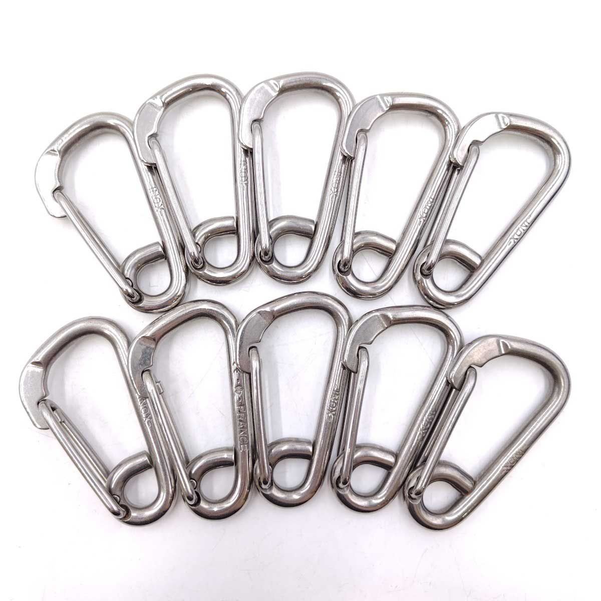 10点セット INOX FRANSE フック カラビナ ステン