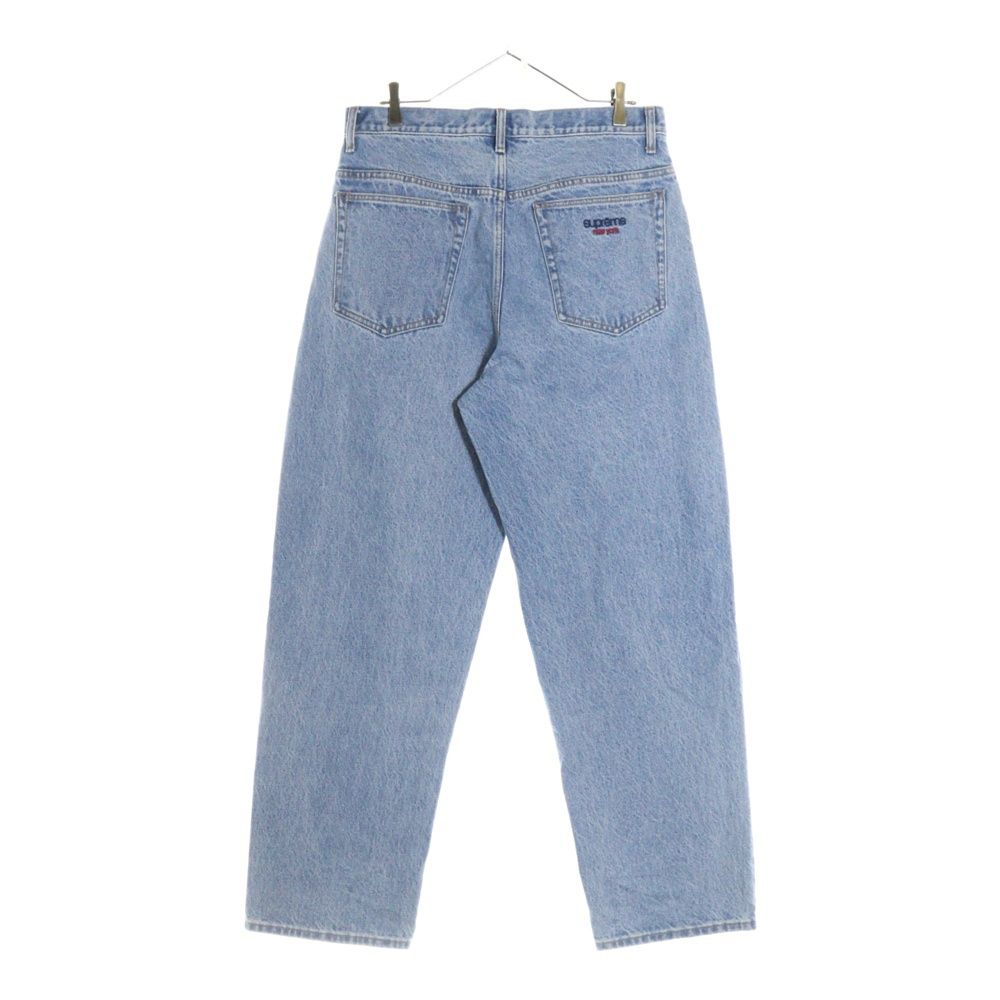 25SS Supreme Baggy Jean Washed Indigo 34