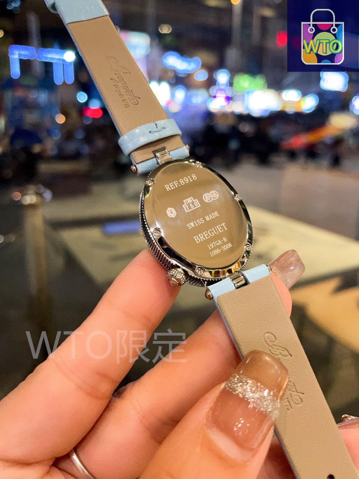 アライヴン ポレーション 今日WTO】Breguet ブルゲ レーヌ・ド・ナポリシリーズ ベゼルに