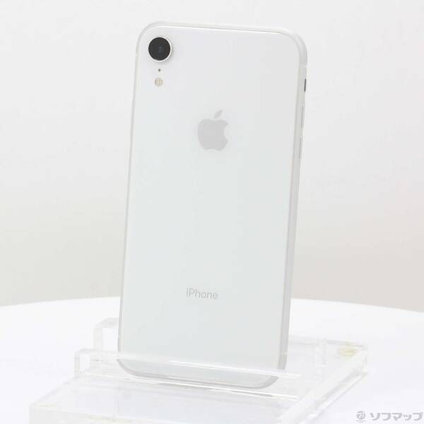 〔中古品〕 iPhoneXR 128GB ホワイト MT0J2J／A SIMフリー【295】 128GB iPhoneXR ホワイト リコレ ソフマップの中古通販 中古