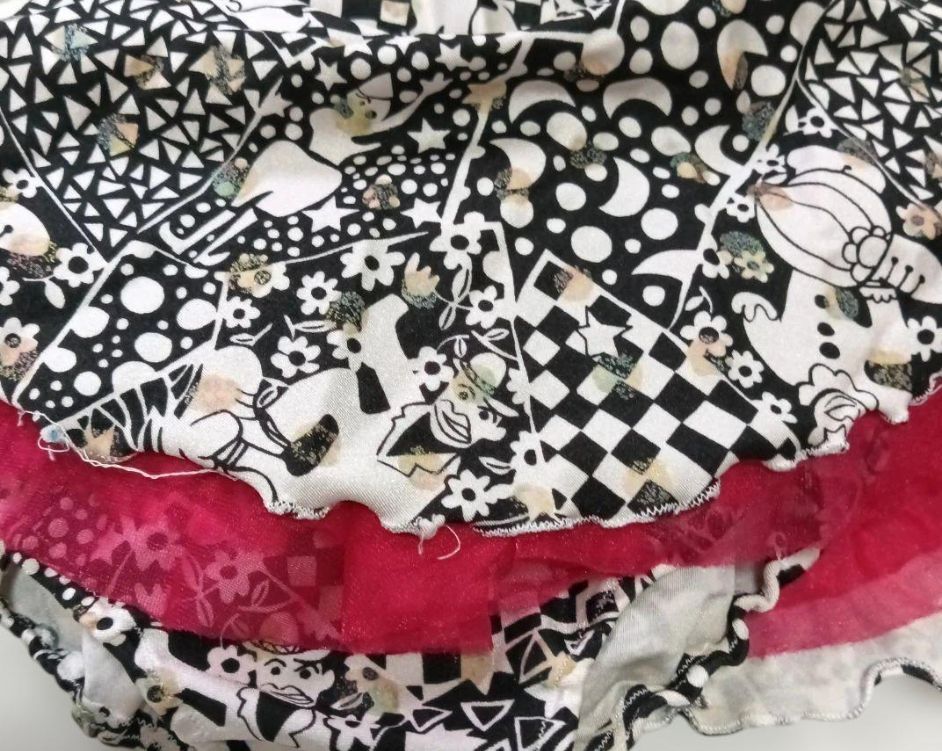 長袖フリル付き レオタード