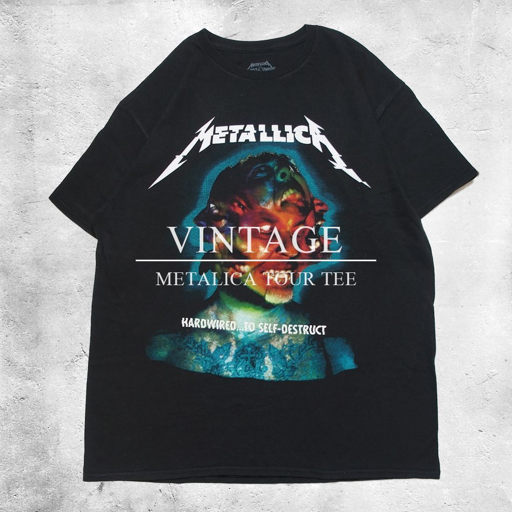 希少 レア METALLICA メタリカ Tシャツ バンド ツアーTシャツ