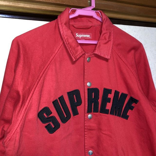 Supreme / ジャケット/S/コットン/レッド シュプリーム コットンジャケット 赤 レッド メンズ Sサイズ - メルカリ
