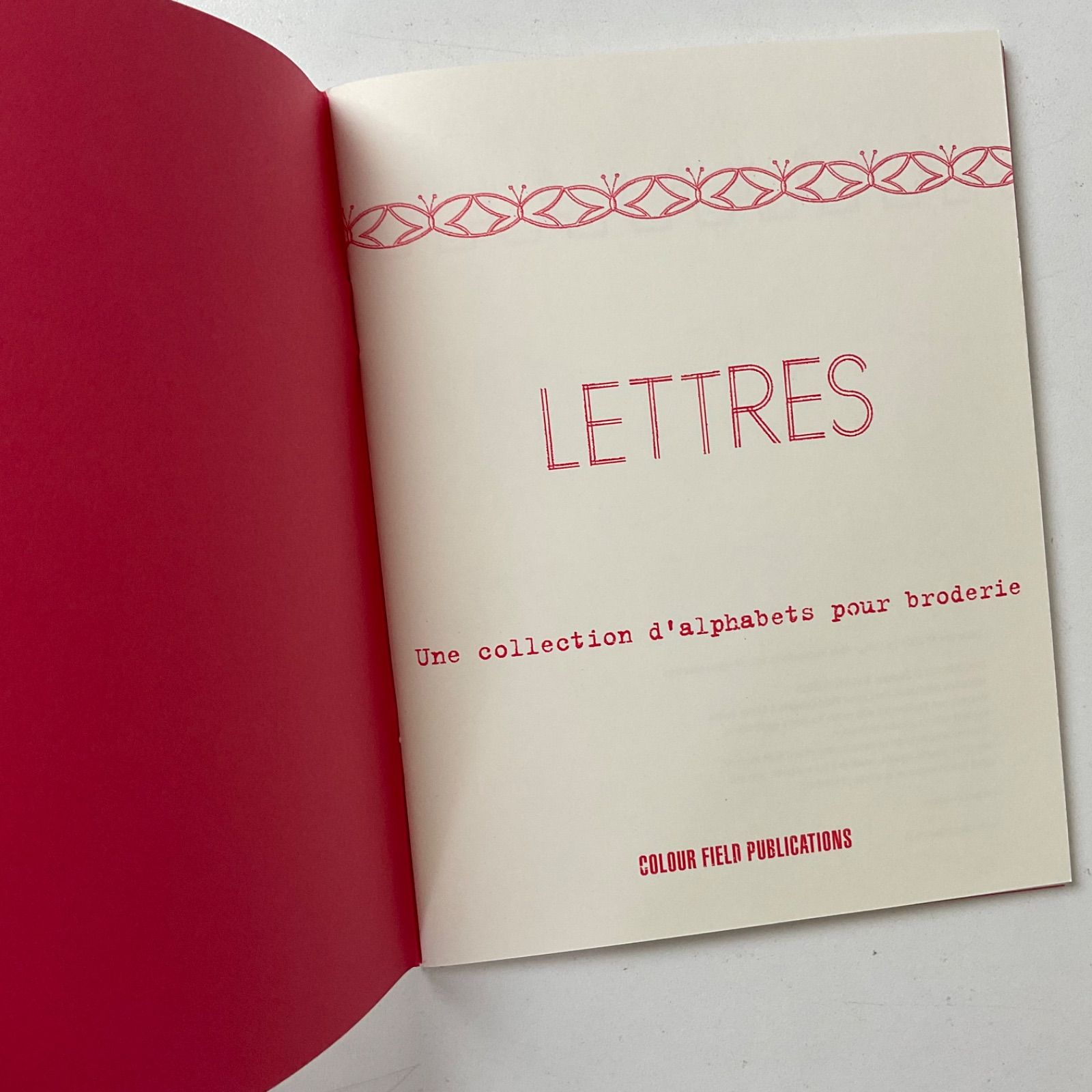 Letter 1 Letter2 Letter3 ３冊セット デザイン 洋書 手芸本 刺繍 マイ イニシャル ミニブック 3 レターズ LETTRES