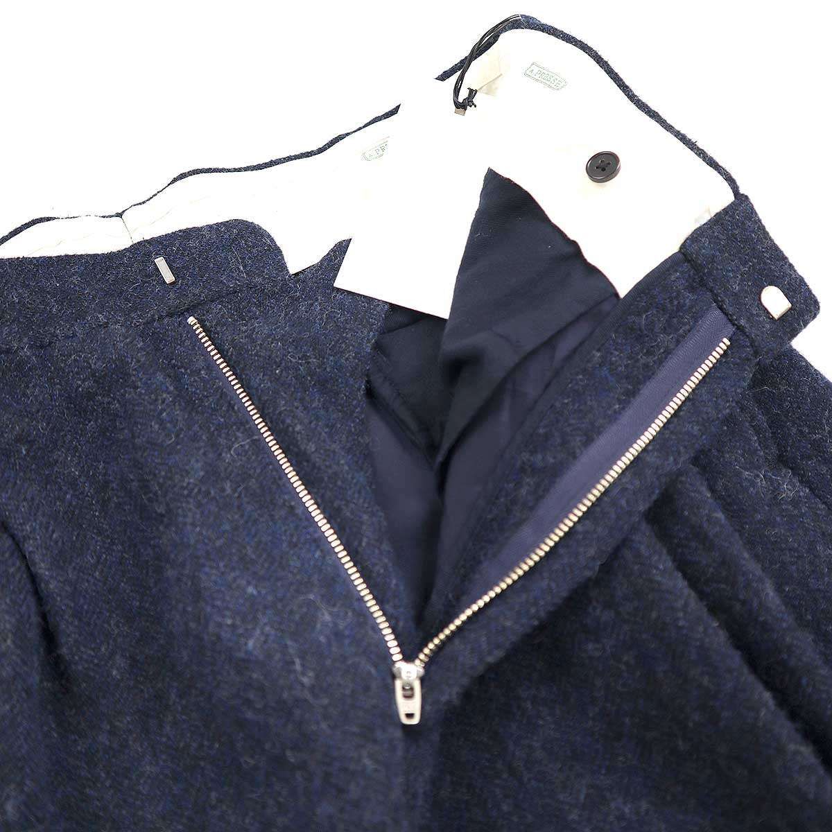 A.PRESSE ア プレッセ 23AW Tweed Two Tuck Trousers ツイード2 A.PRESSE ア プレッセ 23AW Tweed Two Tuck Trousers ツイード2