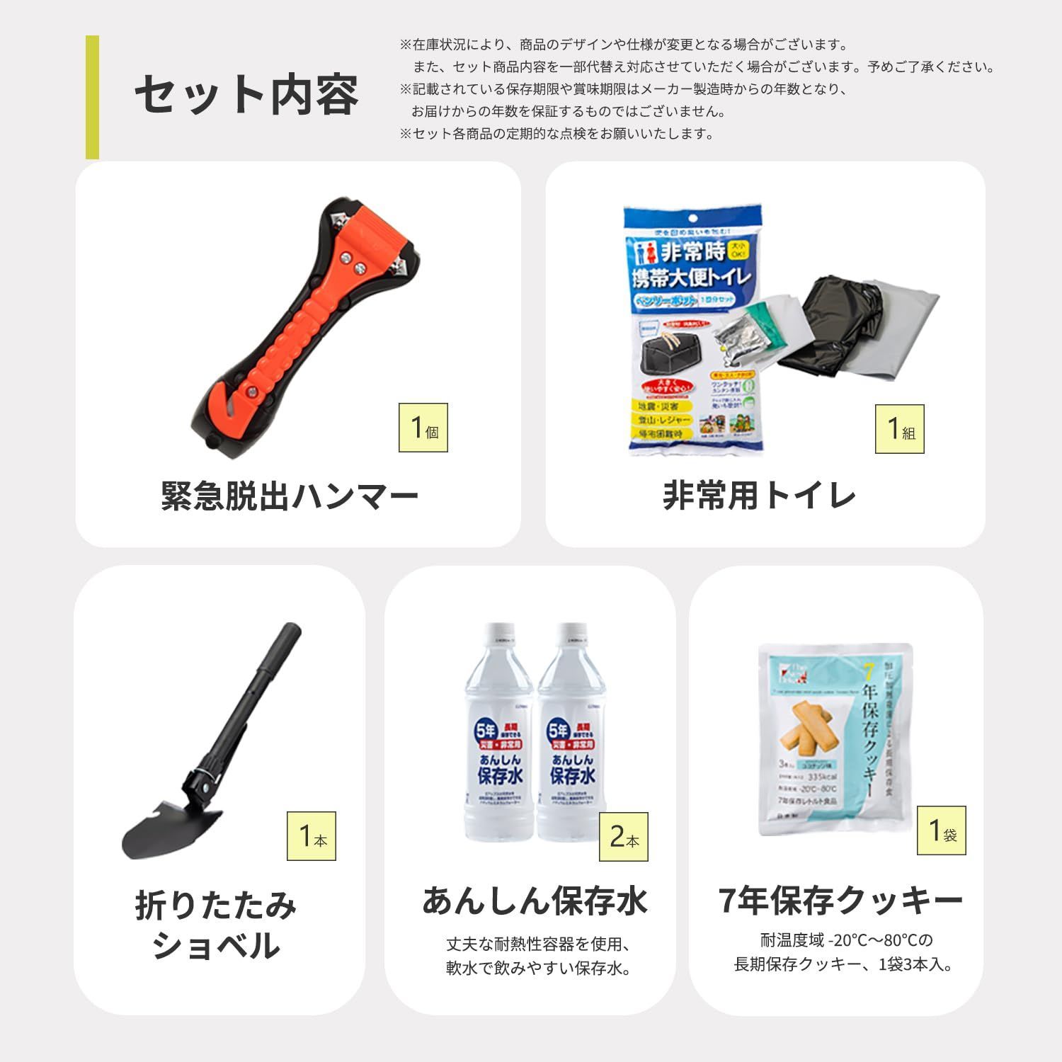 避難グッズ 渋滞