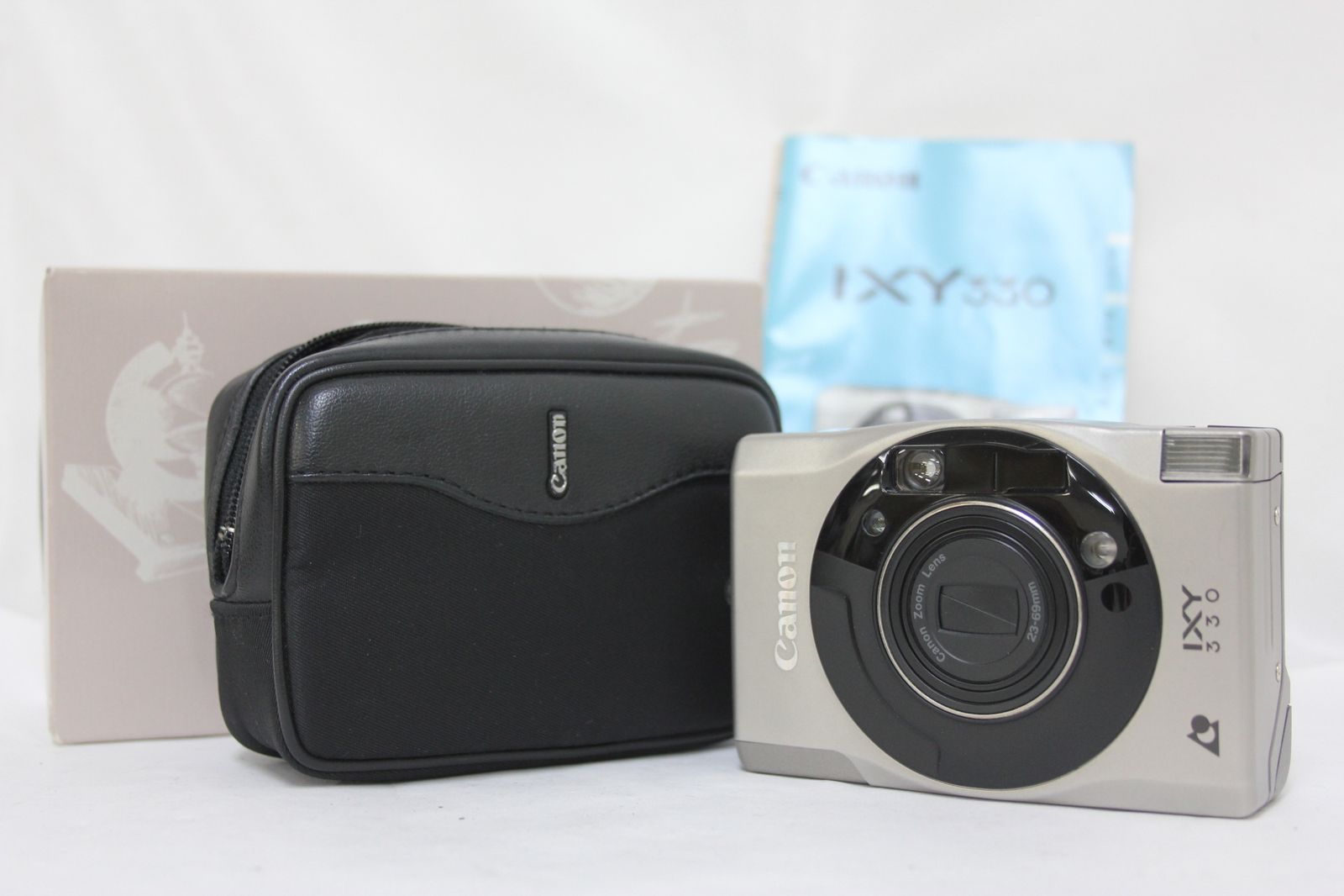 美品 返品保証】 【元箱付き】キャノン Canon IXY 330 23-69mm ソフト 